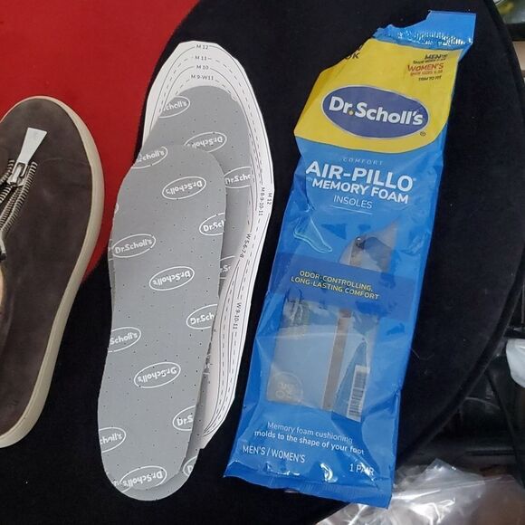 Frye Lena Suede High Top Sneaker in Dark Taupe Grey Size 7 - Picture 15 of 16